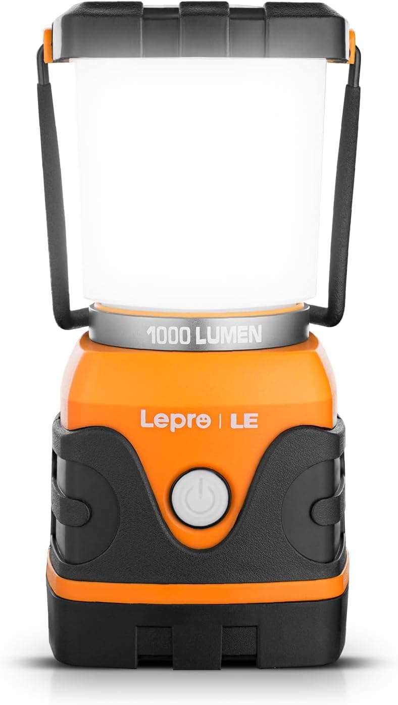 فانوس کمپینگ LED باتریخور Lepro با روشنایی 1000LM و 4 حالت نوردهی ضدآب فانوس کمپینگ LED باتریخور Lepro با روشنایی 1000LM و 4 حالت نوردهی ضدآب