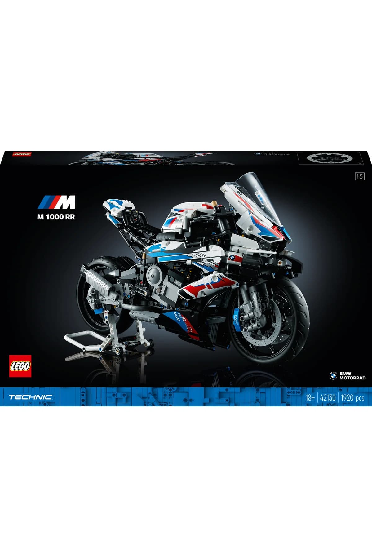 لگو Technic BMW M مدل 1000 RR مدل 42130 (1925 قطعه) لگو Technic BMW M مدل 1000 RR مدل 42130 (1925 قطعه)