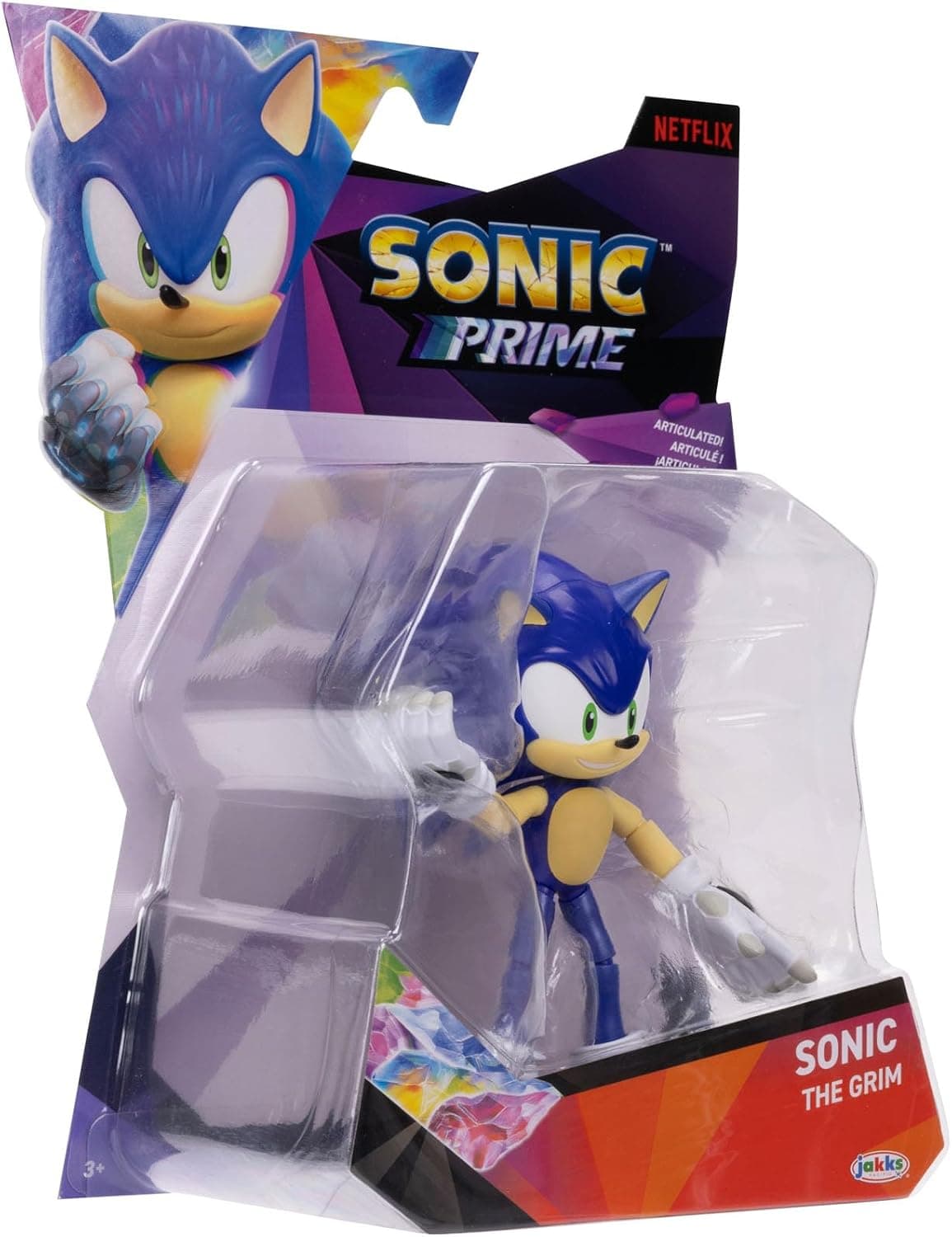 اکشن فیگور JAKKS Pacific مدل SONIC THE HEDGEHOG Prime - Grim، 5-inch با 13 مفصل حرکتی اکشن فیگور JAKKS Pacific مدل SONIC THE HEDGEHOG Prime - Grim، 5-inch با 13 مفصل حرکتی