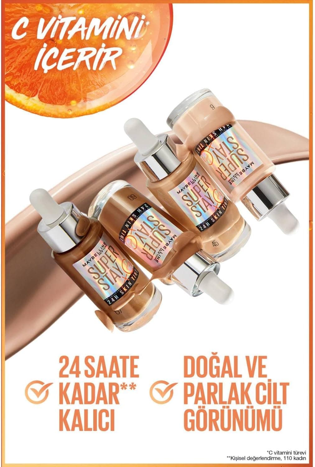 ست آرایشی کرمپودر Skin Tint Super Stay و رژ لب مایع مات Super Stay Matte Ink MAYBELLINE مدل 03 و 20 Pioneer ست آرایشی کرمپودر Skin Tint Super Stay و رژ لب مایع مات Super Stay Matte Ink MAYBELLINE مدل 03 و 20 Pioneer