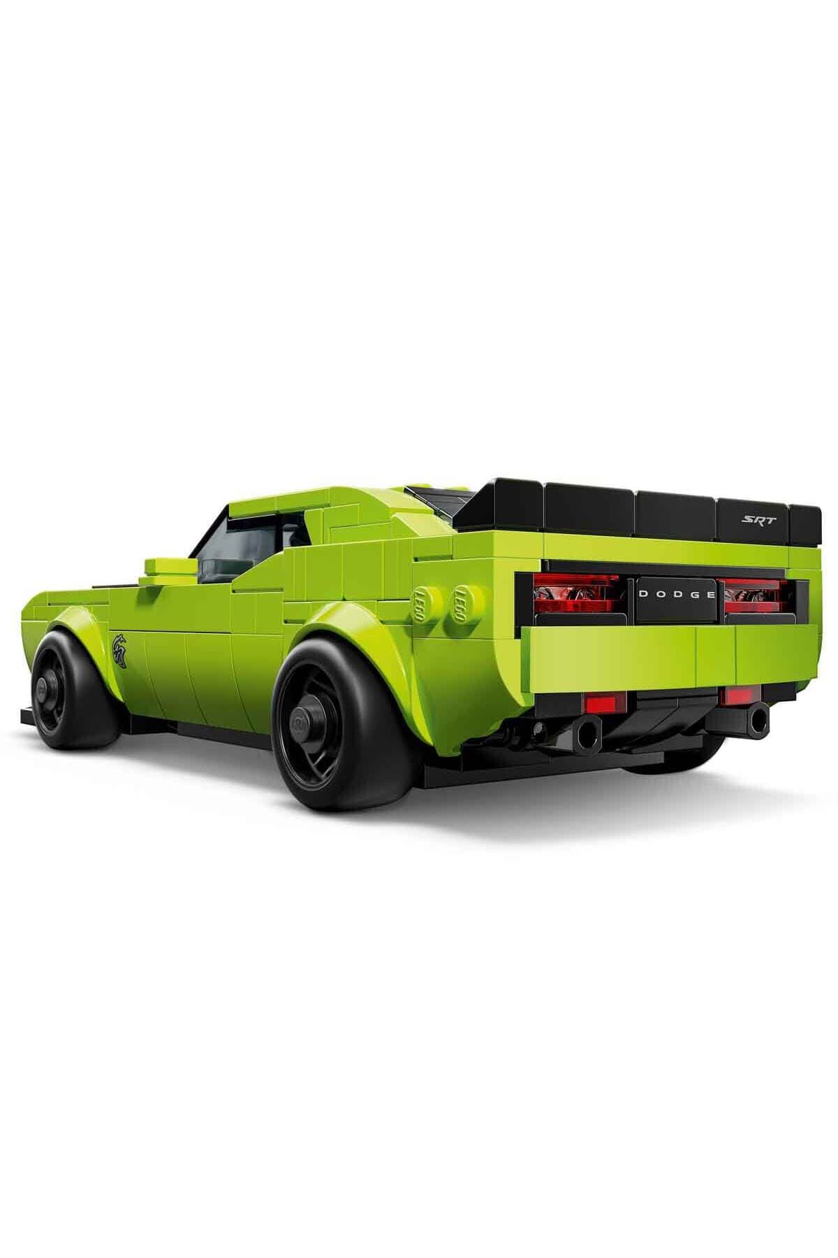 ماشین اسپرت کودکان 9 سال به بالا لگو Speed Champions Dodge Challenger SRT Hellcat مدل 77237 ماشین اسپرت کودکان 9 سال به بالا لگو Speed Champions Dodge Challenger SRT Hellcat مدل 77237