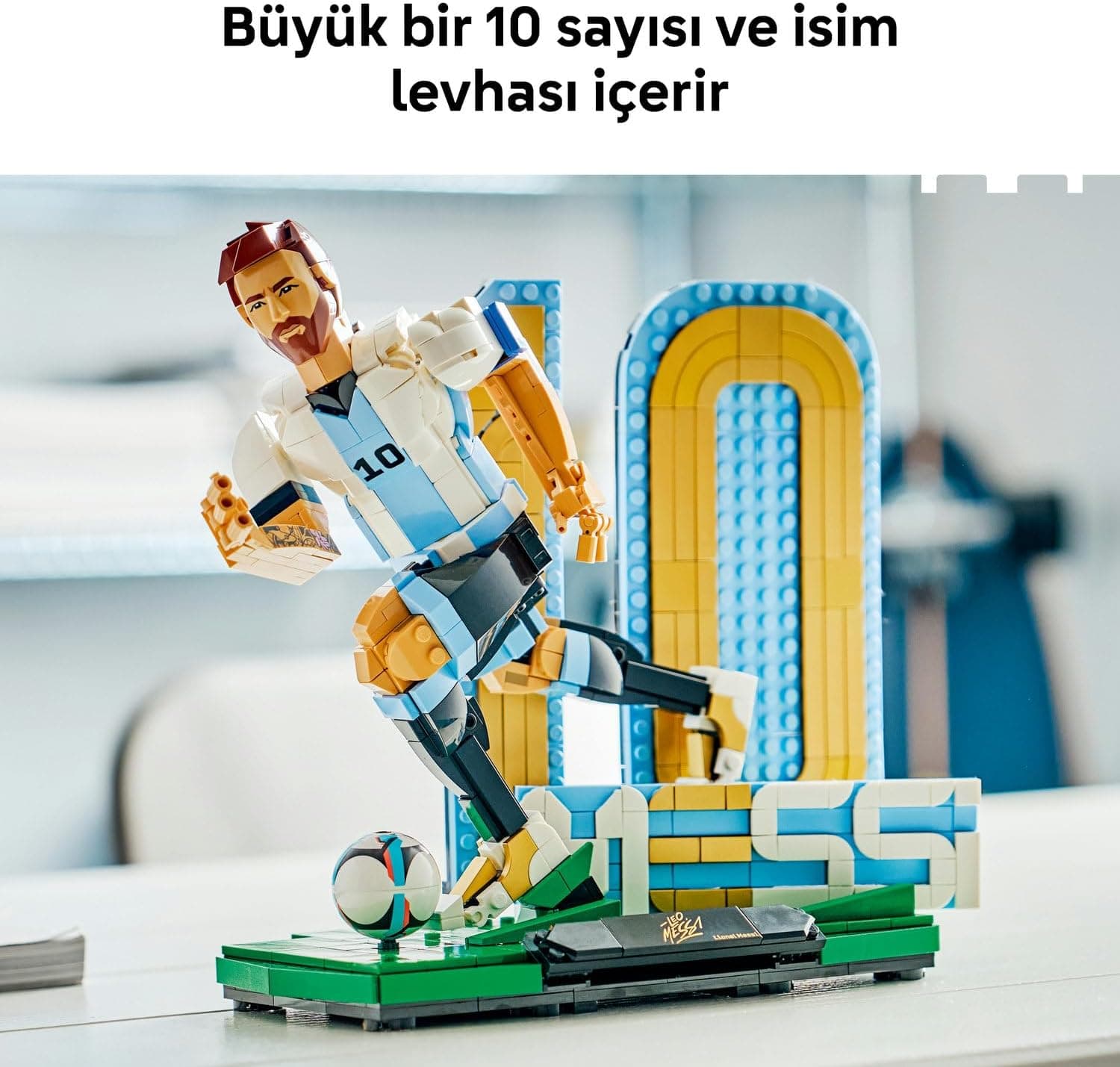 لگو Editions Lionel Messi افسانه فوتبال مدل 43015 لگو Editions Lionel Messi افسانه فوتبال مدل 43015