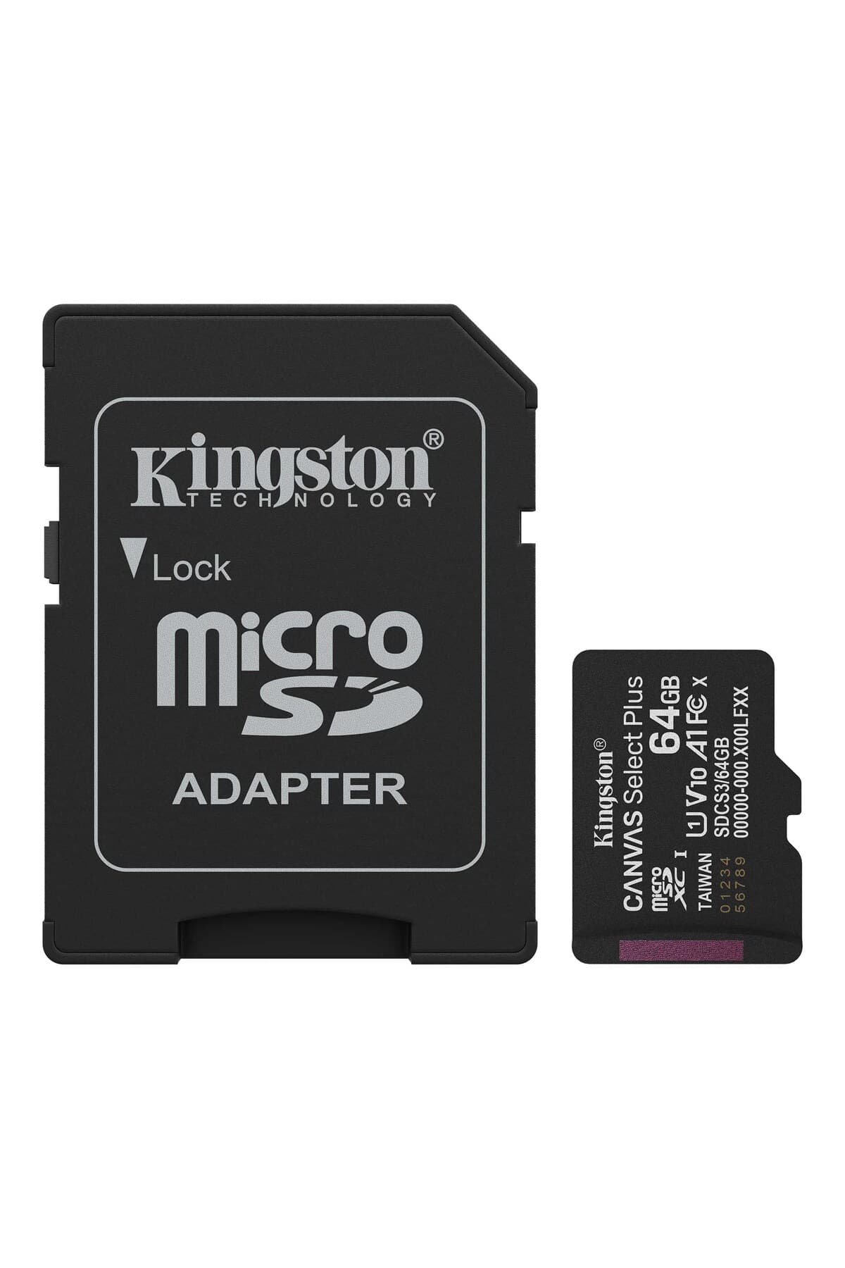 کارت حافظه microSD Kingston 64GB CANVAS SELECT PLUS کارت حافظه microSD Kingston 64GB CANVAS SELECT PLUS