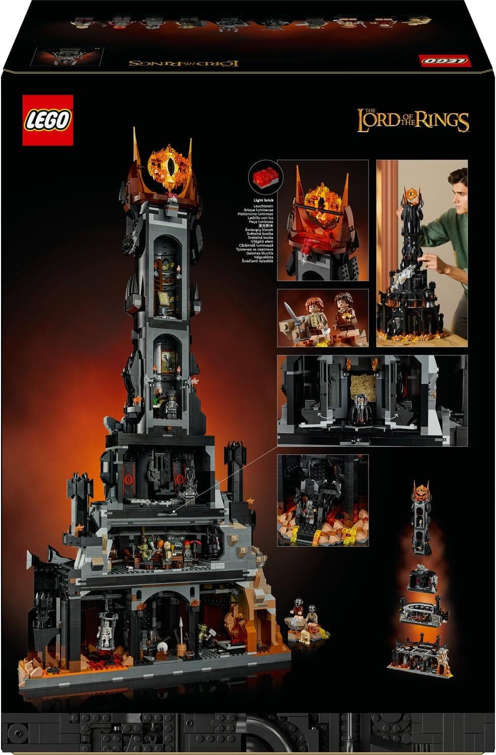 لگو Icons ارباب حلقهها Barad-dûr مدل 10333 لگو Icons ارباب حلقهها Barad-dûr مدل 10333