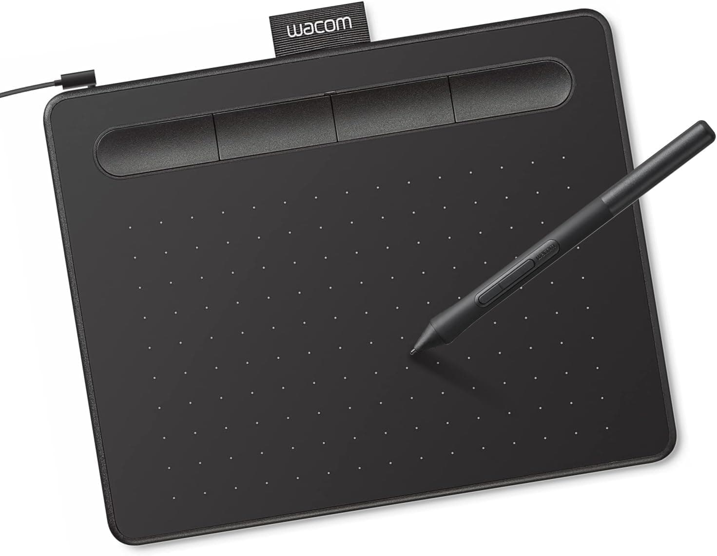تبلت طراحی Wacom مدل Intuos CTL4100 کوچک سیاه با نرمافزار تبلت طراحی Wacom مدل Intuos CTL4100 کوچک سیاه با نرمافزار