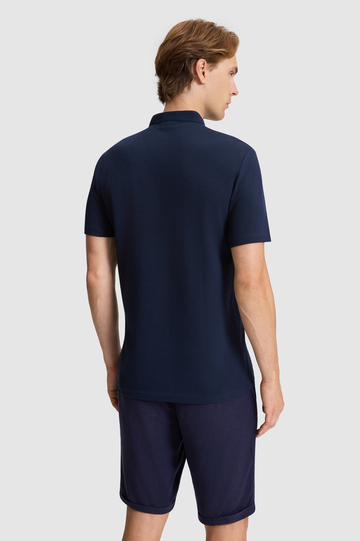 تیشرت مردانه U.S. Polo Assn. سرمهای فیت رگولار یقه هاکیم مدل 50326980-VR033 تیشرت مردانه U.S. Polo Assn. سرمهای فیت رگولار یقه هاکیم مدل 50326980-VR033