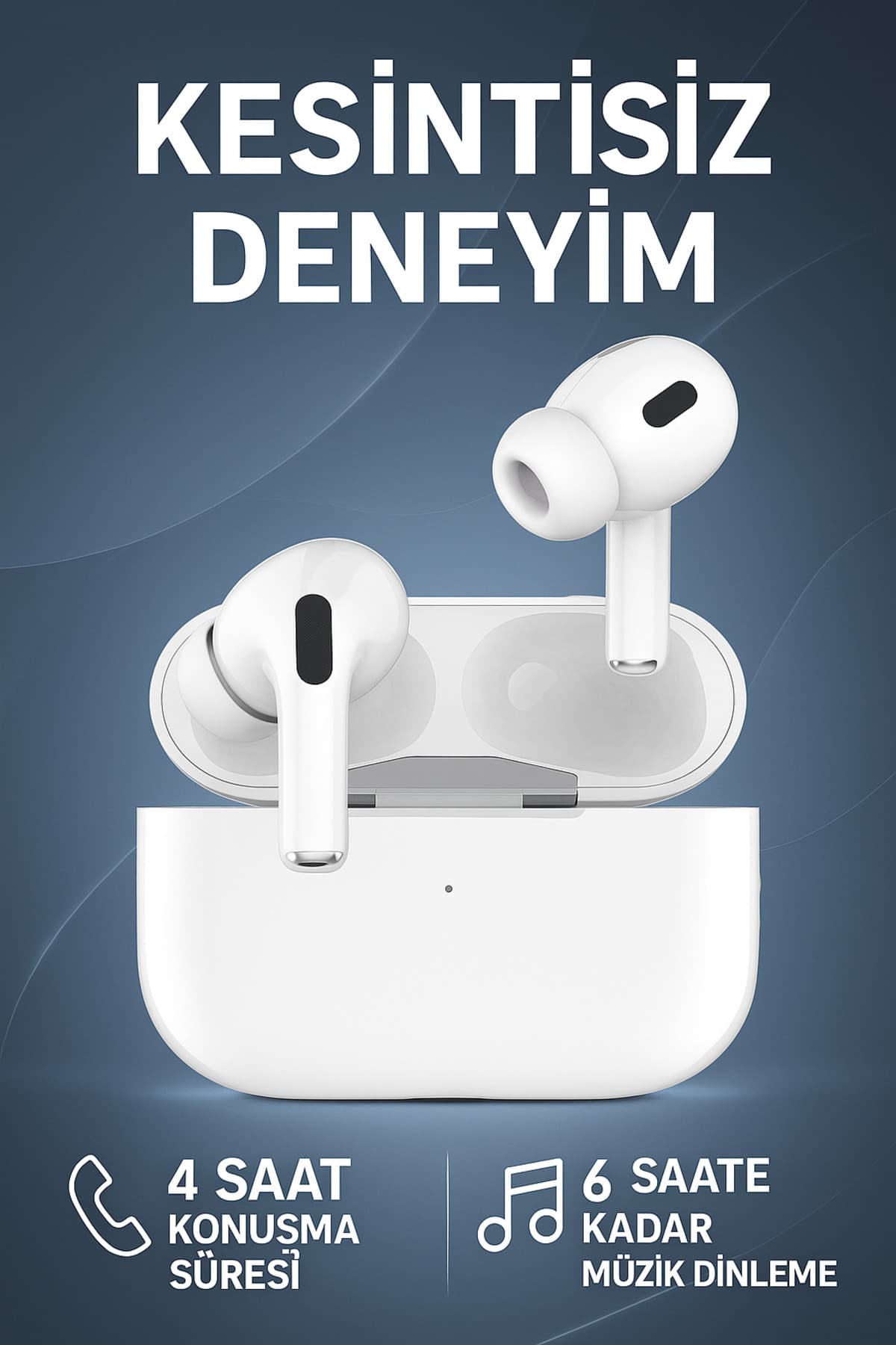 هندزفری بیسیم توگوشی Bluetooth سفید Heyplus سازگار با iOS و Android مدل 2.nesil Pro هندزفری بیسیم توگوشی Bluetooth سفید Heyplus سازگار با iOS و Android مدل 2.nesil Pro