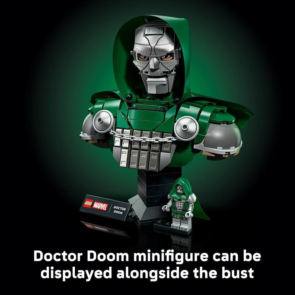 لگو Marvel نیمتنه Doctor Doom مدل 76345 لگو Marvel نیمتنه Doctor Doom مدل 76345