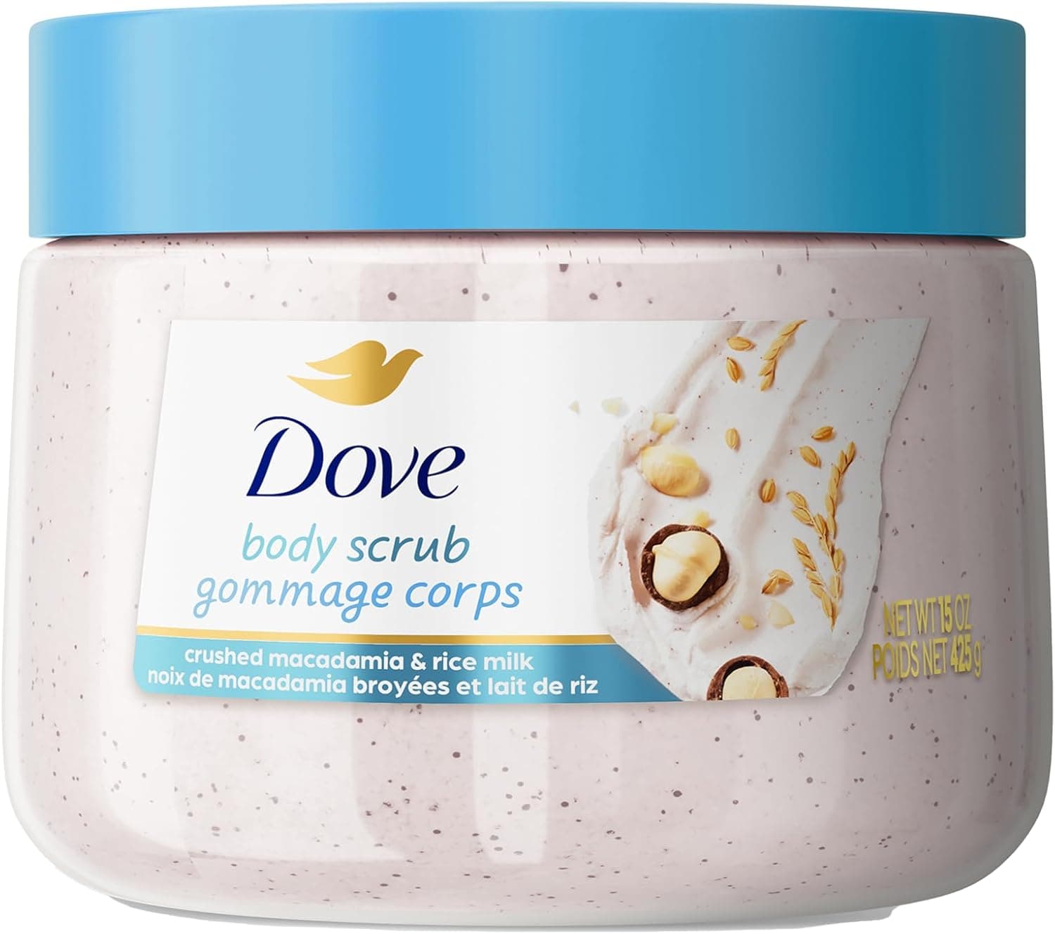 اسکراب بدن Dove با شکر قهوهای و کره نارگیل 15 oz اسکراب بدن Dove با شکر قهوهای و کره نارگیل 15 oz