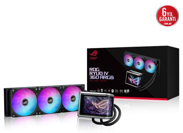 خنککننده مایع پردازنده ASUS ROG RYUO IV 360 ARGB مشکی 360mm مدل 90RC01N1-B0EAY0 خنککننده مایع پردازنده ASUS ROG RYUO IV 360 ARGB مشکی 360mm مدل 90RC01N1-B0EAY0