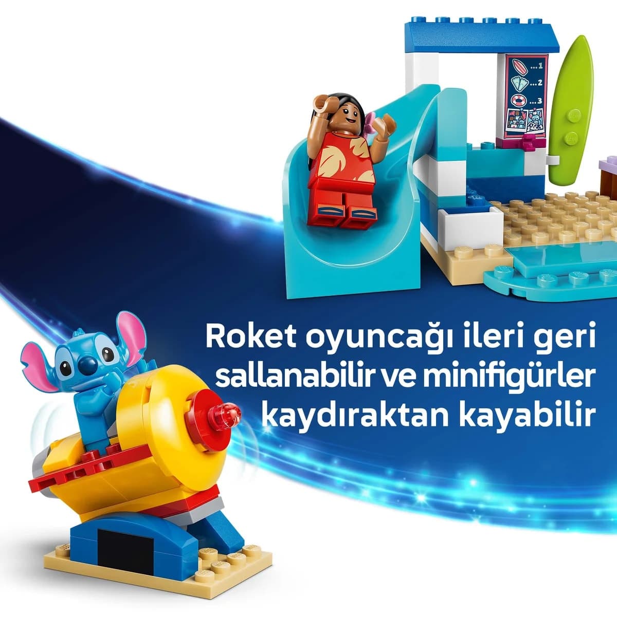 لگو Disney Lilo ve Stiç برای کودکان 4+ سال، سرگرمی ساحلی مدل 43280، 113 قطعه لگو Disney Lilo ve Stiç برای کودکان 4+ سال، سرگرمی ساحلی مدل 43280، 113 قطعه