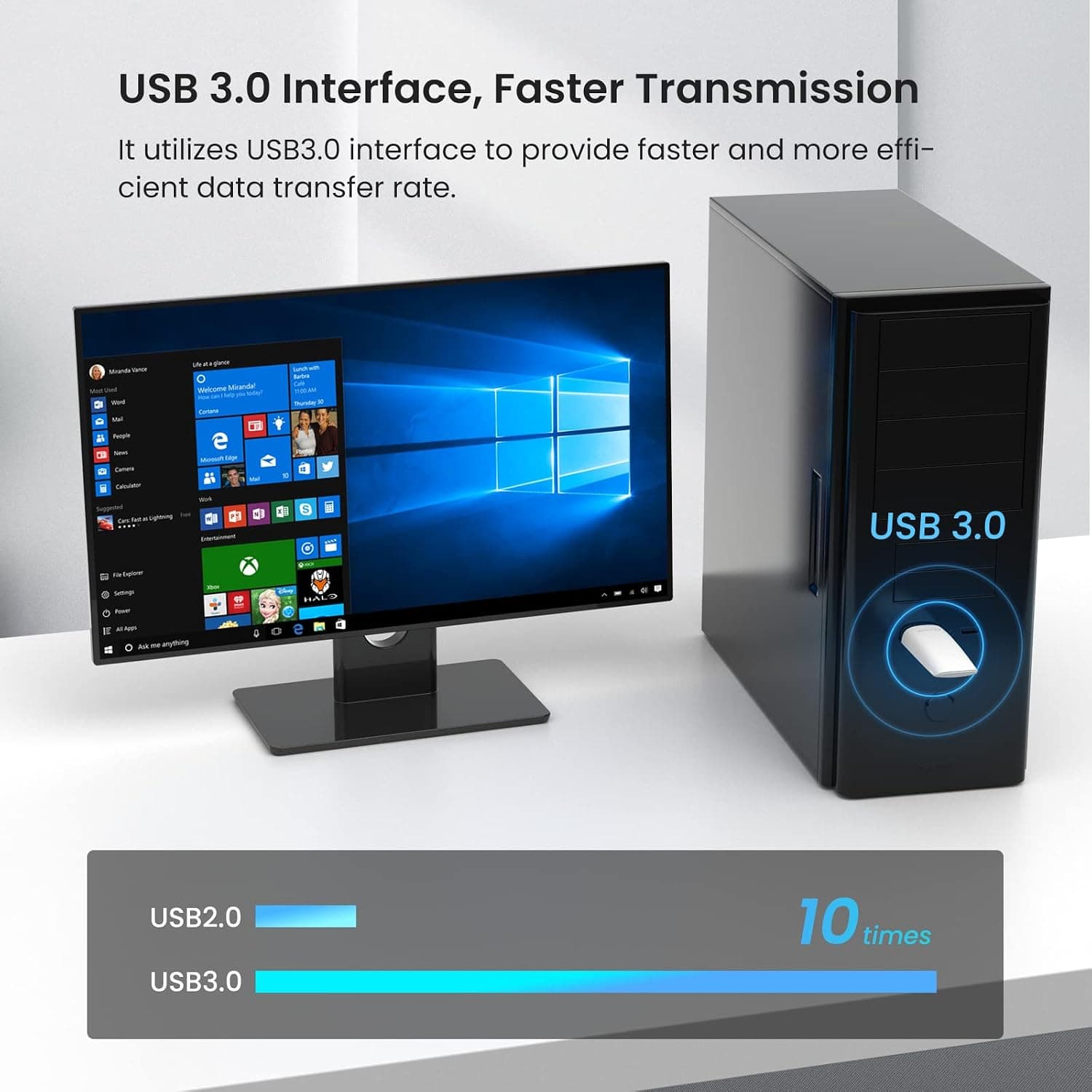 آداپتور وایفای USB Tenda مدل U18 WiFi 6 AX1800 دوباند سفید آداپتور وایفای USB Tenda مدل U18 WiFi 6 AX1800 دوباند سفید