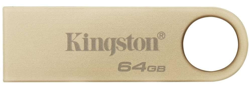 فلش مموری Kingston DataTraveler SE9 Gen 3 64GB فلزی USB 3.2 Gen 1 طلایی فلش مموری Kingston DataTraveler SE9 Gen 3 64GB فلزی USB 3.2 Gen 1 طلایی