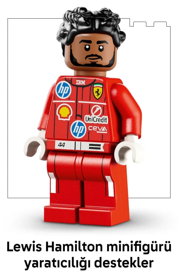 لگو Editions Scuderia Ferrari HP Lewis Hamilton کلاه ایمنی 14+ سال مدل 43022 (884P) لگو Editions Scuderia Ferrari HP Lewis Hamilton کلاه ایمنی 14+ سال مدل 43022 (884P)