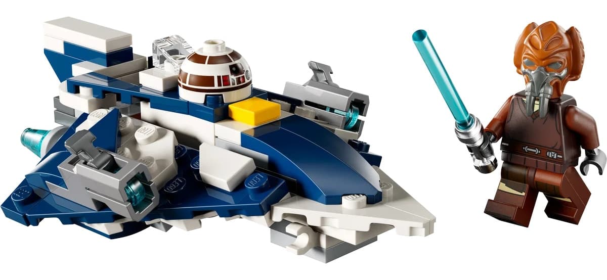 لگو Star Wars جنگنده میکرو Plo Koon's Jedi Starfighter 75400 لگو Star Wars جنگنده میکرو Plo Koon's Jedi Starfighter 75400