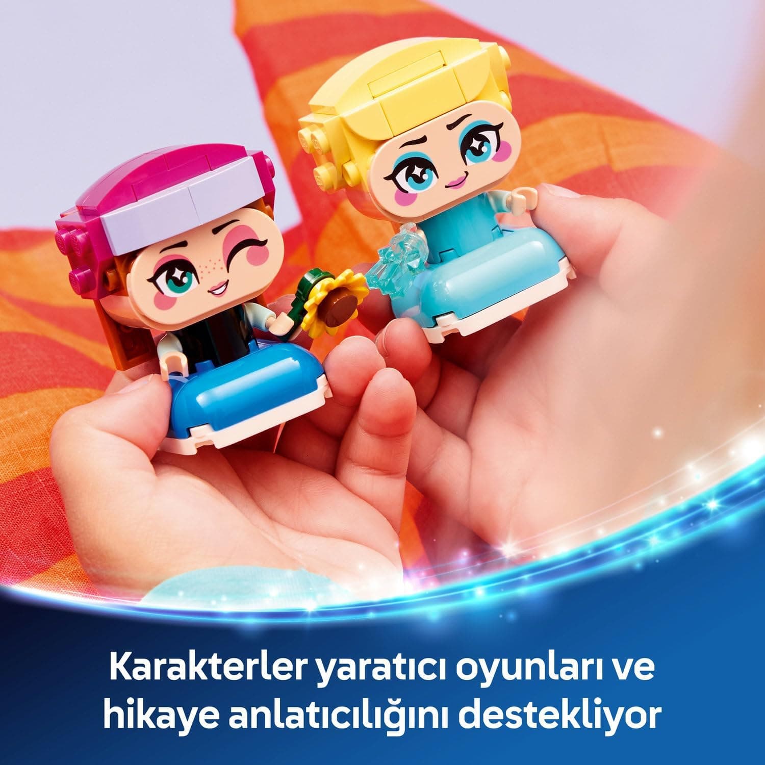 لگو Disney Princess سرزمین یخزده مینی آنا و السا مدل 43284 لگو Disney Princess سرزمین یخزده مینی آنا و السا مدل 43284