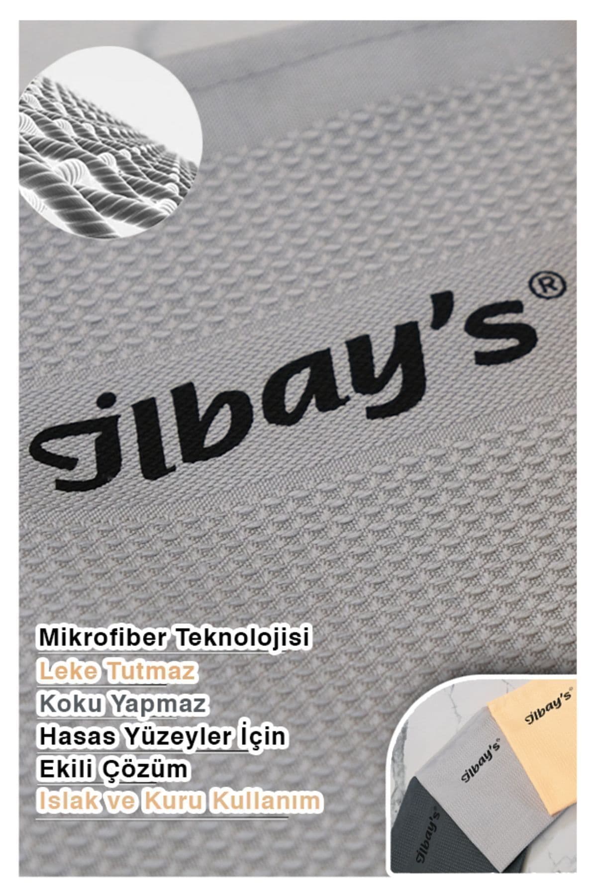 دستمال تمیزکاری میکروفایبر 3 عددی İlbay's وارداتی چاپدار 40*60cm دستمال تمیزکاری میکروفایبر 3 عددی İlbay's وارداتی چاپدار 40*60cm