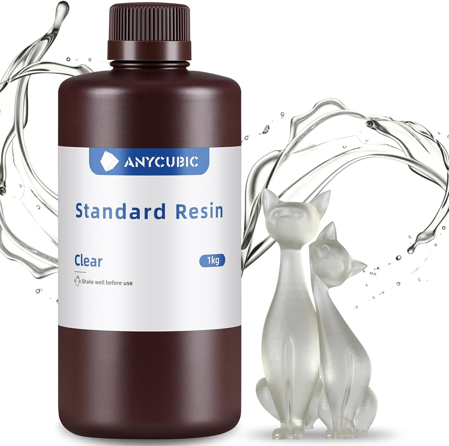 رزین UV ANYCUBIC Rapid برای چاپگر سه بعدی 405nm 500ml/500g مدل POT067 رزین UV ANYCUBIC Rapid برای چاپگر سه بعدی 405nm 500ml/500g مدل POT067