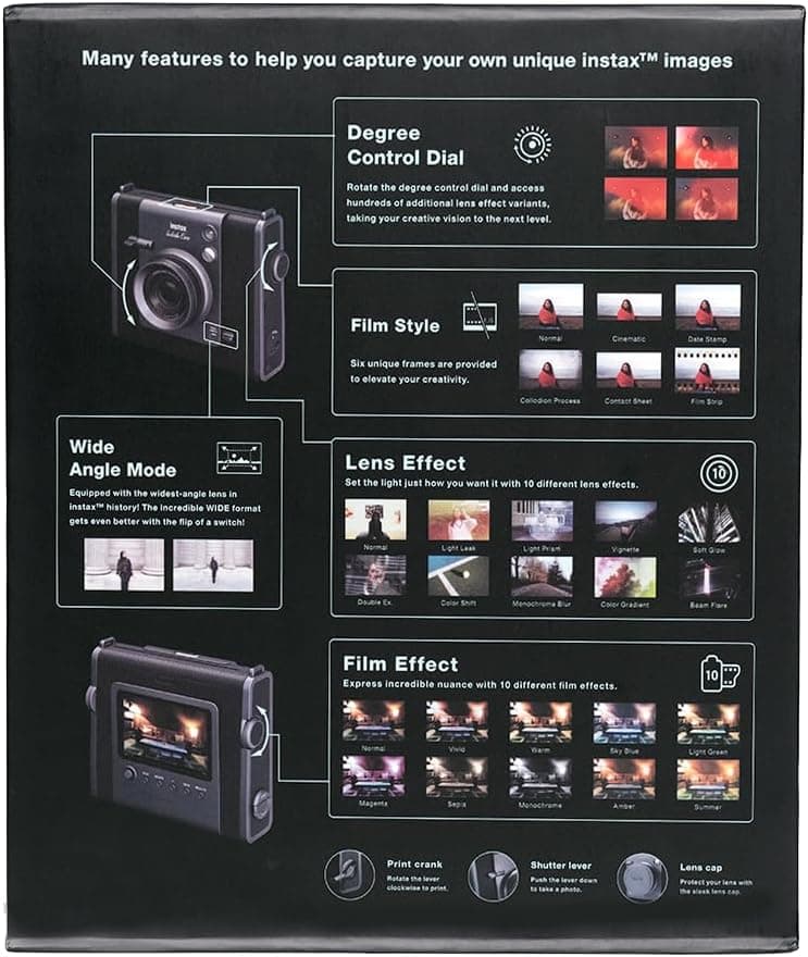 پک ترکیبی دوربین چاپ فوری Fujifilm Instax Wide Evo با فیلم عریض 20 شاتی پک ترکیبی دوربین چاپ فوری Fujifilm Instax Wide Evo با فیلم عریض 20 شاتی