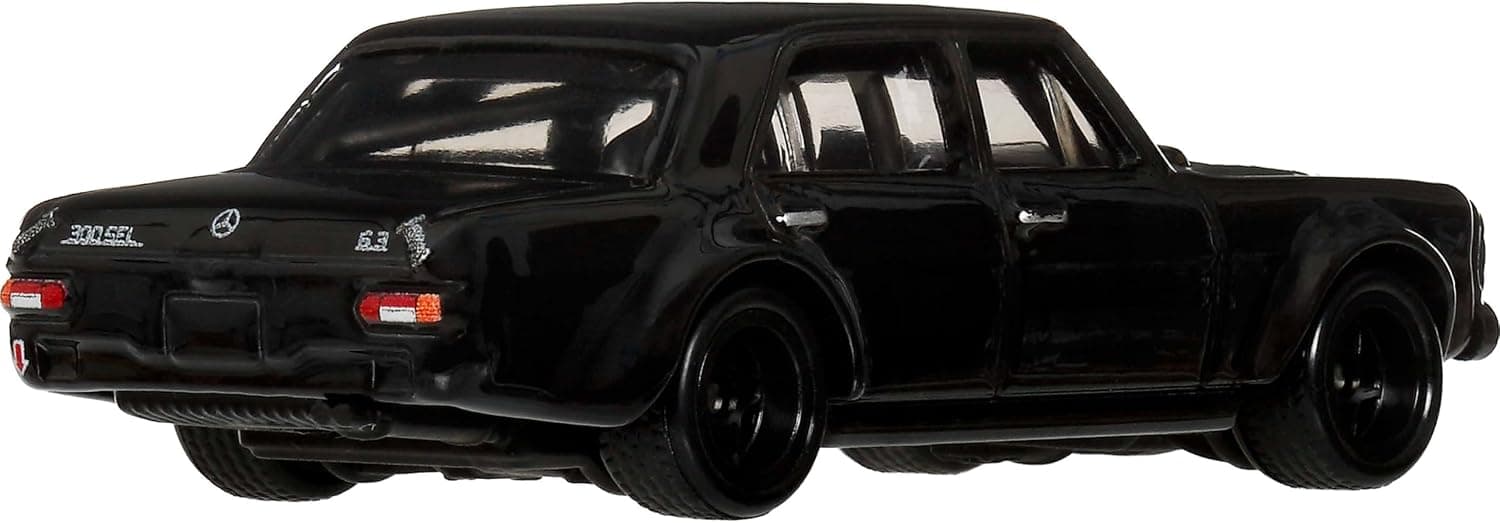 ماشین اسباببازی Hot Wheels Mercedes-Benz 300 SEL 6.8 AMG با لاستیکهای Real Riders و بدنه و شاسی فلزی مقیاس 1:64 مدل JKF20 ماشین اسباببازی Hot Wheels Mercedes-Benz 300 SEL 6.8 AMG با لاستیکهای Real Riders و بدنه و شاسی فلزی مقیاس 1:64 مدل JKF20