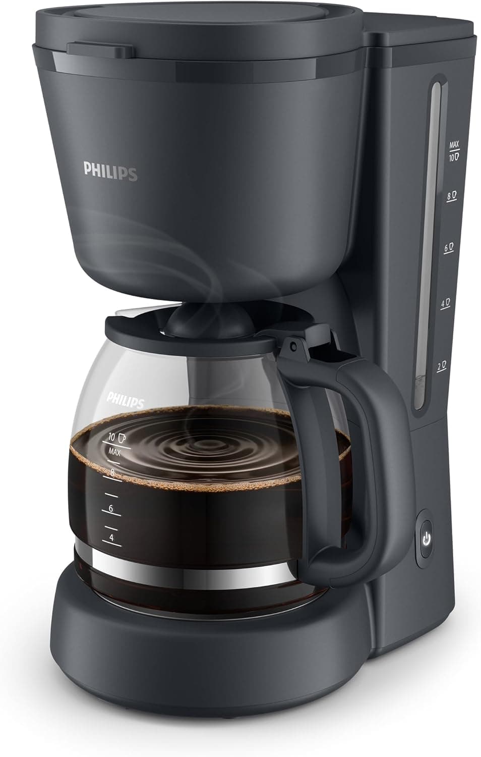 قهوهساز قطرهای PHILIPS با توان 1000W و پارچ شیشهای 1.2L حداکثر ۱۰ فنجان قهوهساز قطرهای PHILIPS با توان 1000W و پارچ شیشهای 1.2L حداکثر ۱۰ فنجان