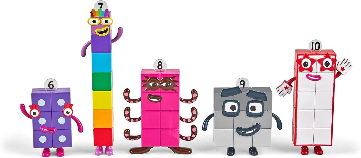 فیگور بازی کودکان ۳ سال به بالا Learning Resources مدل Numberblocks Friends Six to Ten فیگور بازی کودکان ۳ سال به بالا Learning Resources مدل Numberblocks Friends Six to Ten
