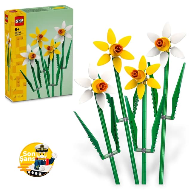 لگو 40747 Botanicals Nergis گل دکوراتیو (216P) لگو 40747 Botanicals Nergis گل دکوراتیو (216P)