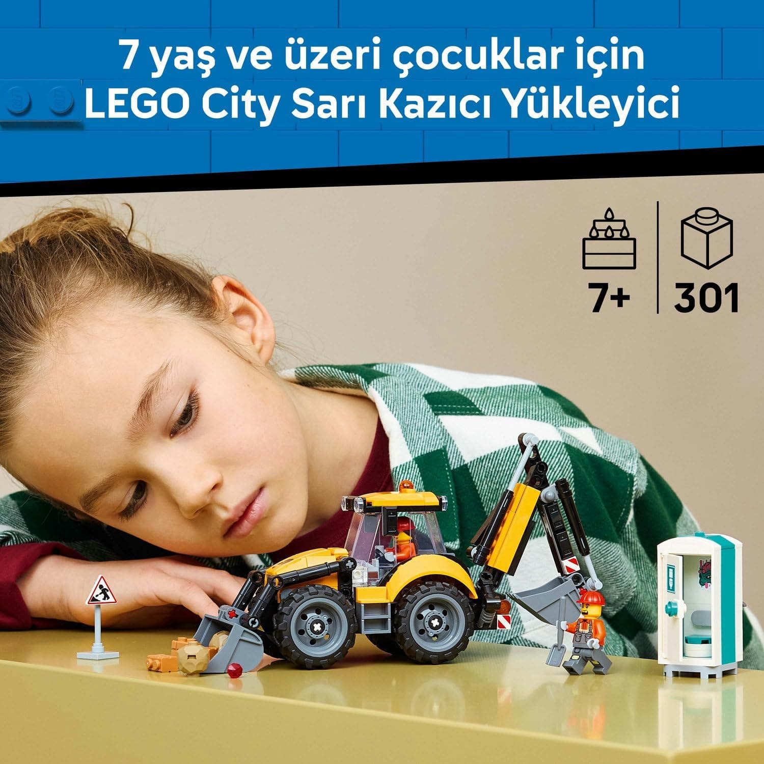 لگو City بیلمکانیکی لودر زرد مدل 60480 لگو City بیلمکانیکی لودر زرد مدل 60480