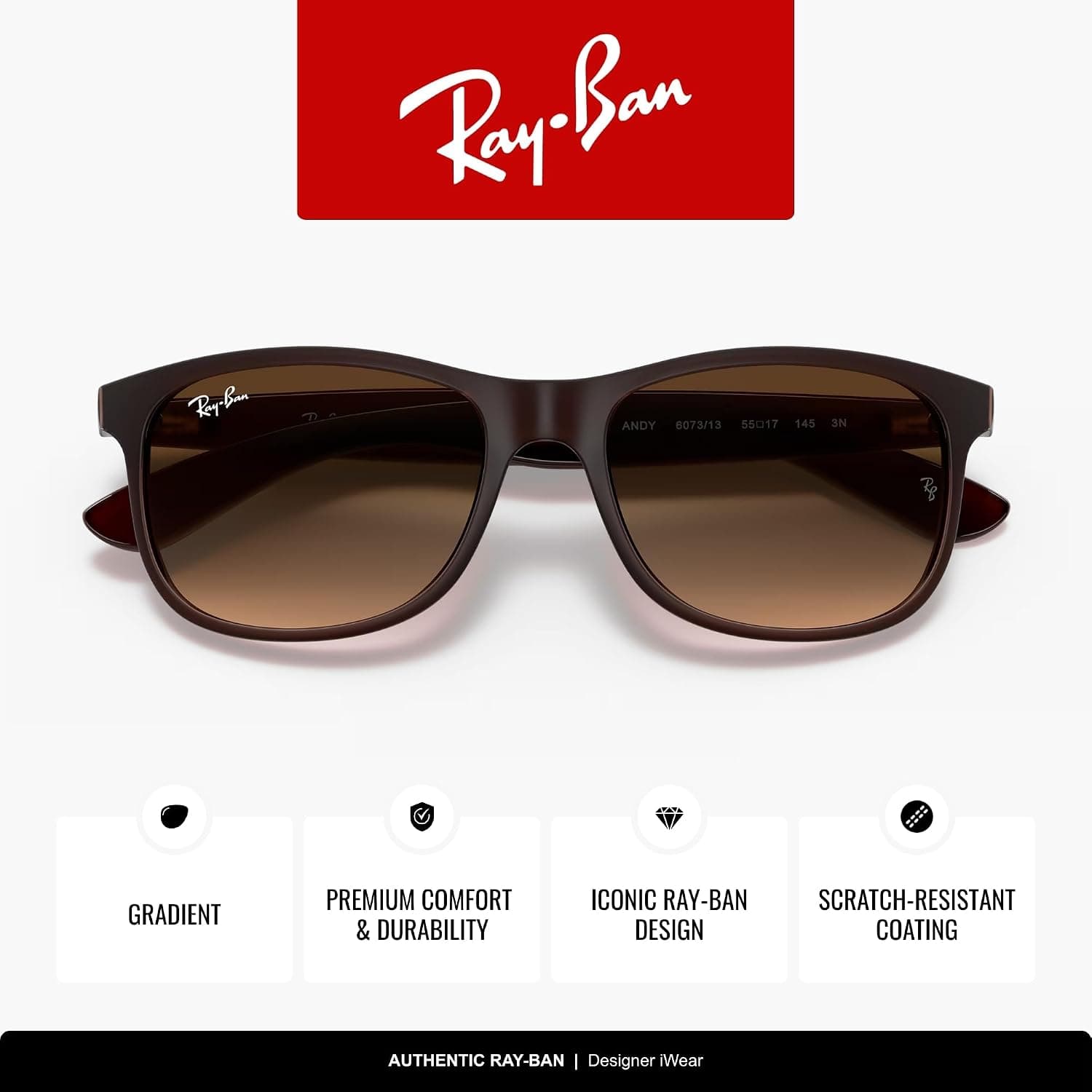 عینک آفتابی مردانه Ray-Ban مدل 0RB4202 عینک آفتابی مردانه Ray-Ban مدل 0RB4202