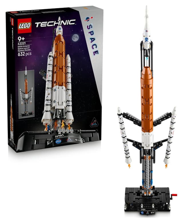 لگو 42221 Technic 9+ موشک سامانه پرتاب فضایی NASA Artemis (632P) لگو 42221 Technic 9+ موشک سامانه پرتاب فضایی NASA Artemis (632P)