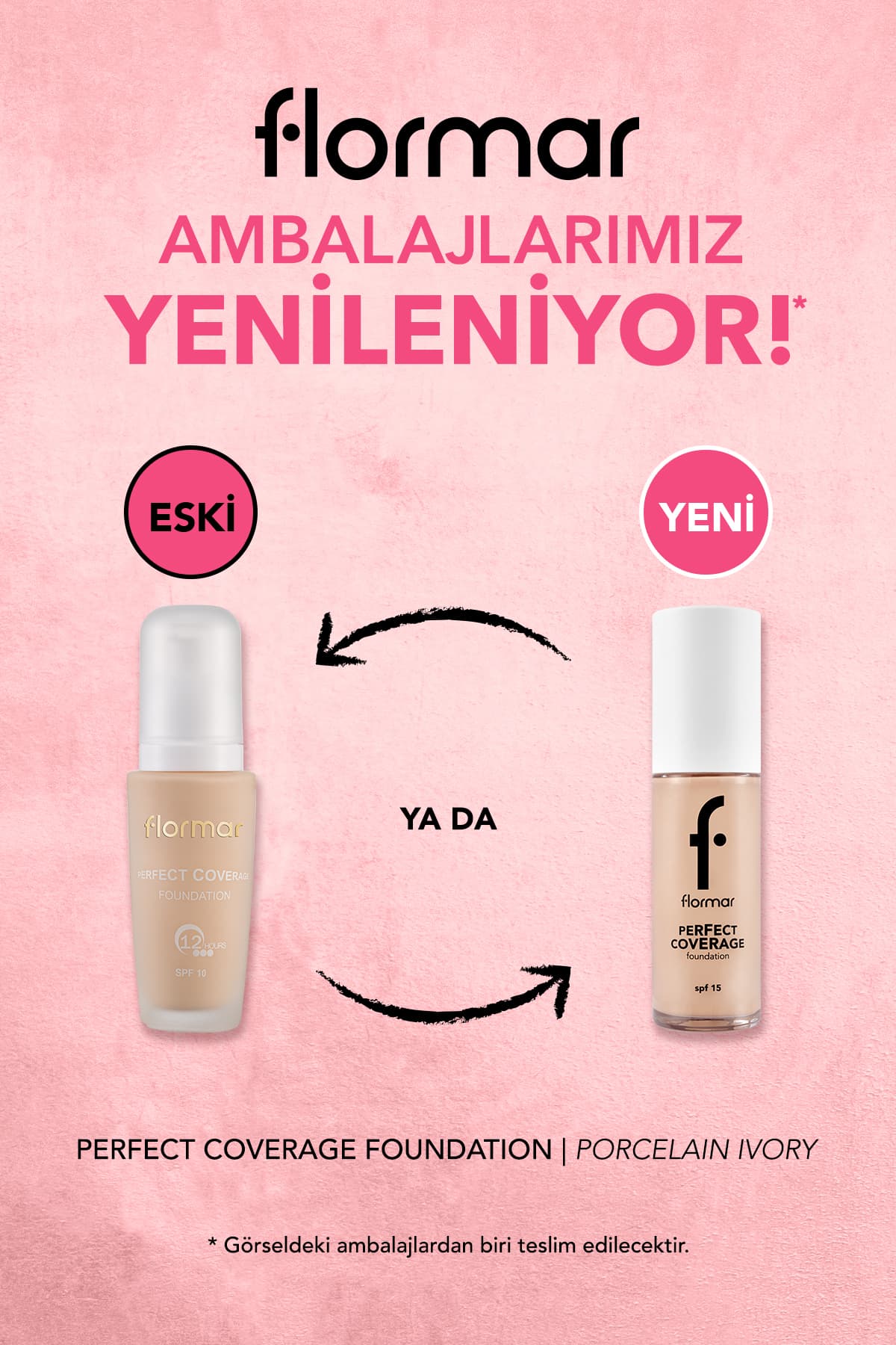 فوندیشن Flormar پوشش کامل پیگمان بالا فینیش نیمه براق SPF15 فوندیشن Flormar پوشش کامل پیگمان بالا فینیش نیمه براق SPF15