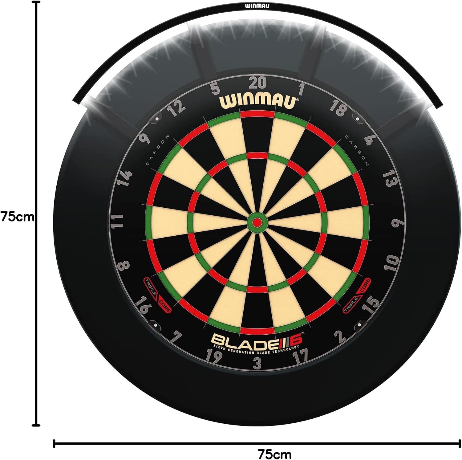 چراغ تخته دارت و لوازم جانبی WINMAU مدل Polaris چراغ تخته دارت و لوازم جانبی WINMAU مدل Polaris