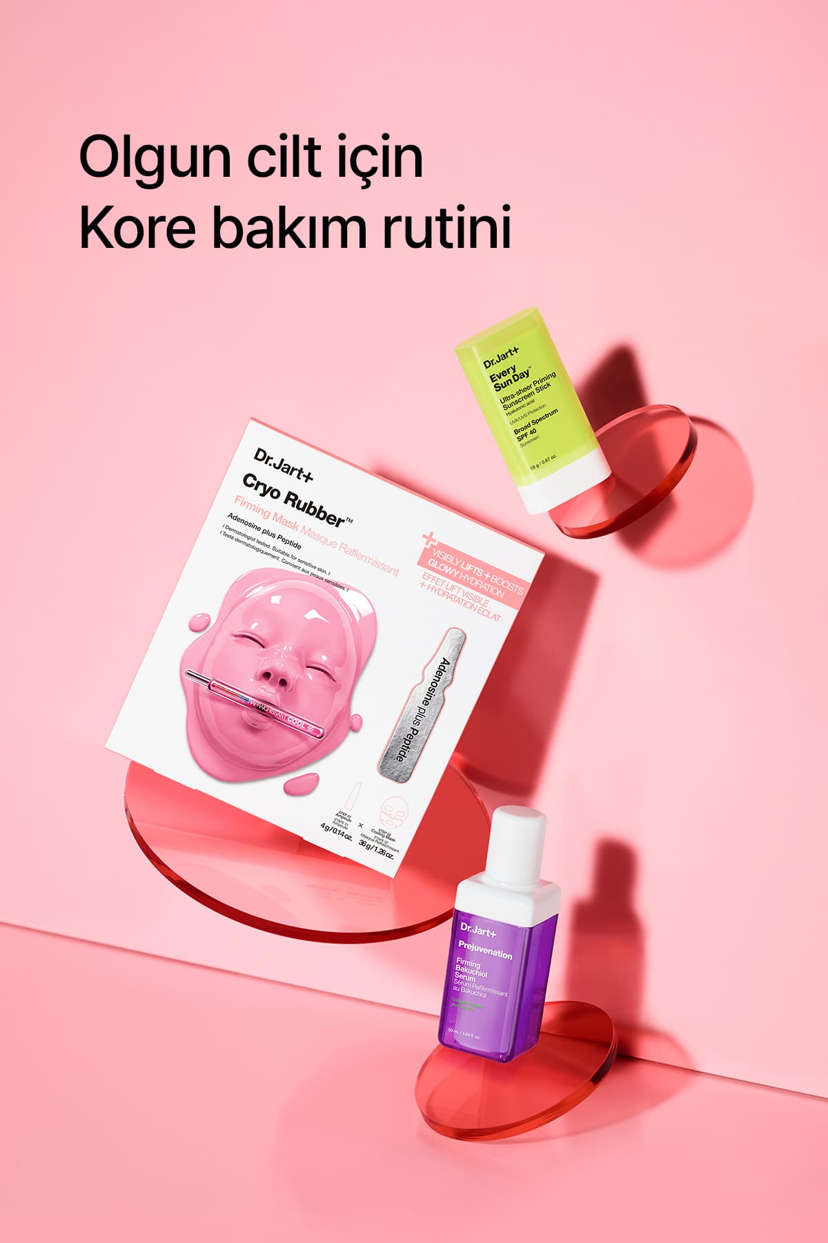 ماسک سفتکننده Dr.Jart+ Cryo Rubber حاوی آدنوزین و پپتید 40GM/1.4OZ ماسک سفتکننده Dr.Jart+ Cryo Rubber حاوی آدنوزین و پپتید 40GM/1.4OZ