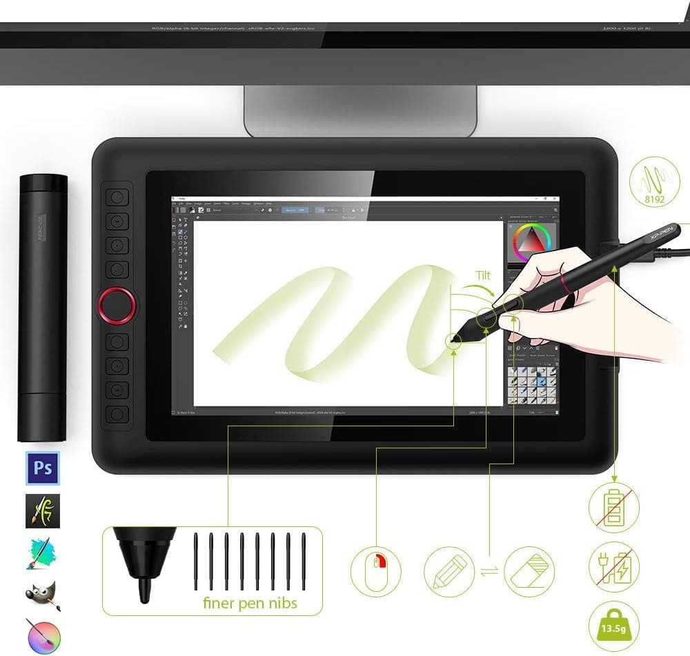 تبلت گرافیکی XP-Pen Artist 12 Pro صفحه تمام لمینیت ۱۱٫۶ اینچی تبلت گرافیکی XP-Pen Artist 12 Pro صفحه تمام لمینیت ۱۱٫۶ اینچی