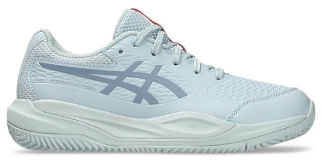 کفش تنیس بچگانه Asics GEL-RESOLUTION X GS CLAY آبی مدل 1044A080-403 کفش تنیس بچگانه Asics GEL-RESOLUTION X GS CLAY آبی مدل 1044A080-403