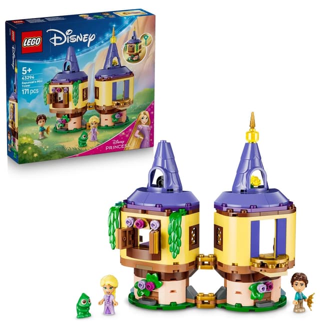 لگو 43294 Disney Princess برج کوچک Rapunzel مناسب 5+ سال، 171 قطعه لگو 43294 Disney Princess برج کوچک Rapunzel مناسب 5+ سال، 171 قطعه