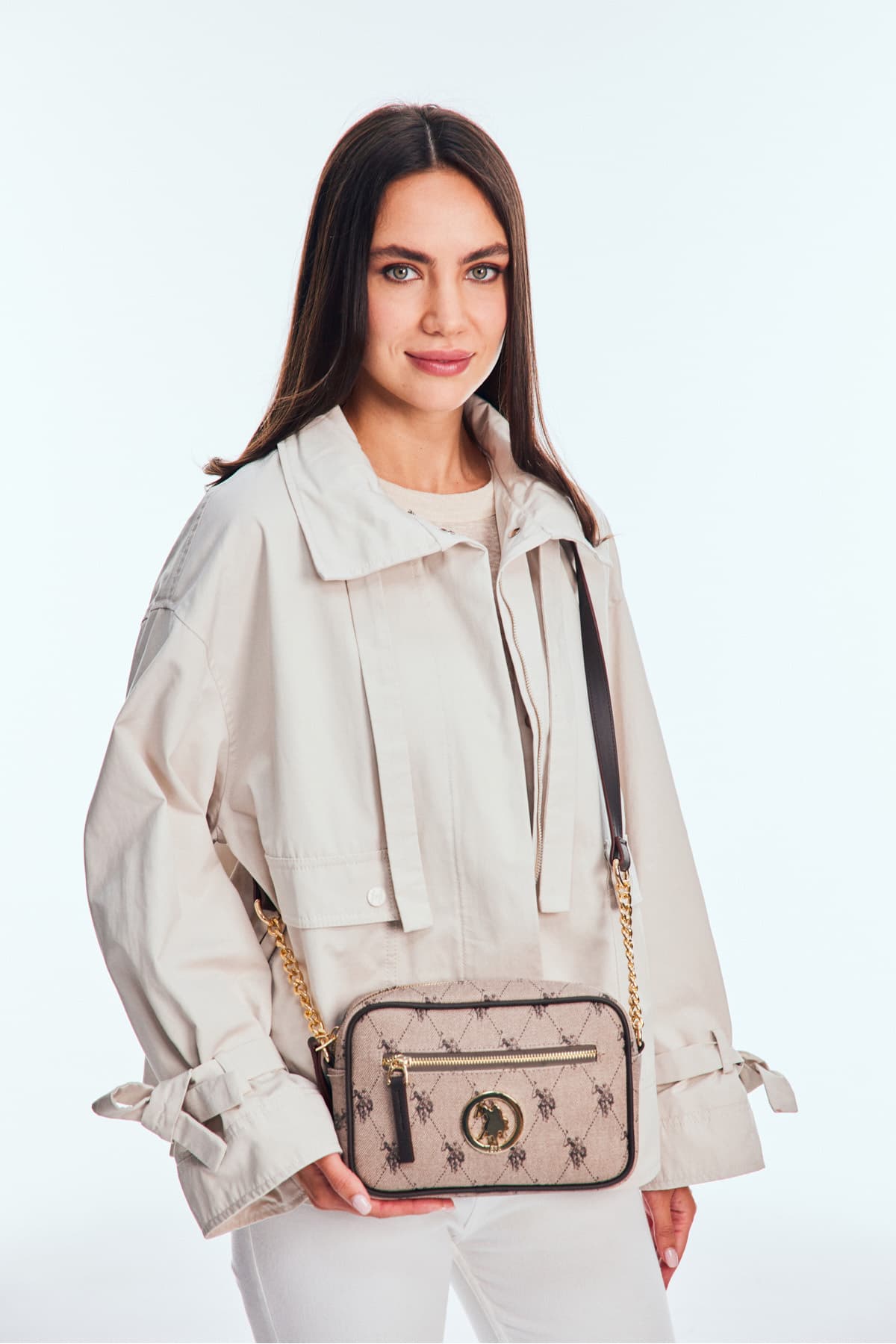 کیف دوشی زنانه U.S. Polo Assn. مدل Us8704 کیف دوشی زنانه U.S. Polo Assn. مدل Us8704