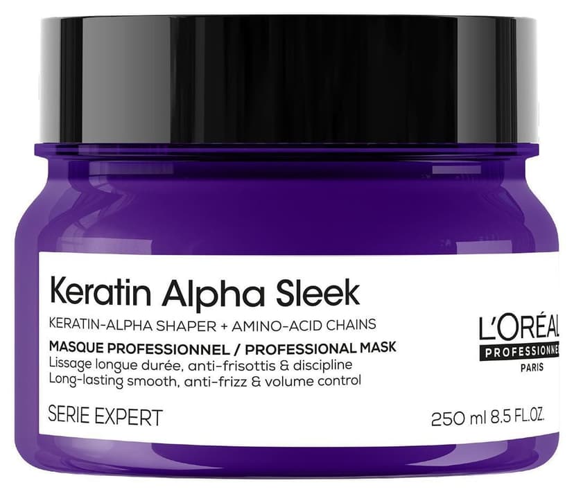 ماسک مو L'Oreal Professionnel Serie Expert Keratin Alpha Sleek تقویتکننده و صافکننده 250 ml ماسک مو L'Oreal Professionnel Serie Expert Keratin Alpha Sleek تقویتکننده و صافکننده 250 ml