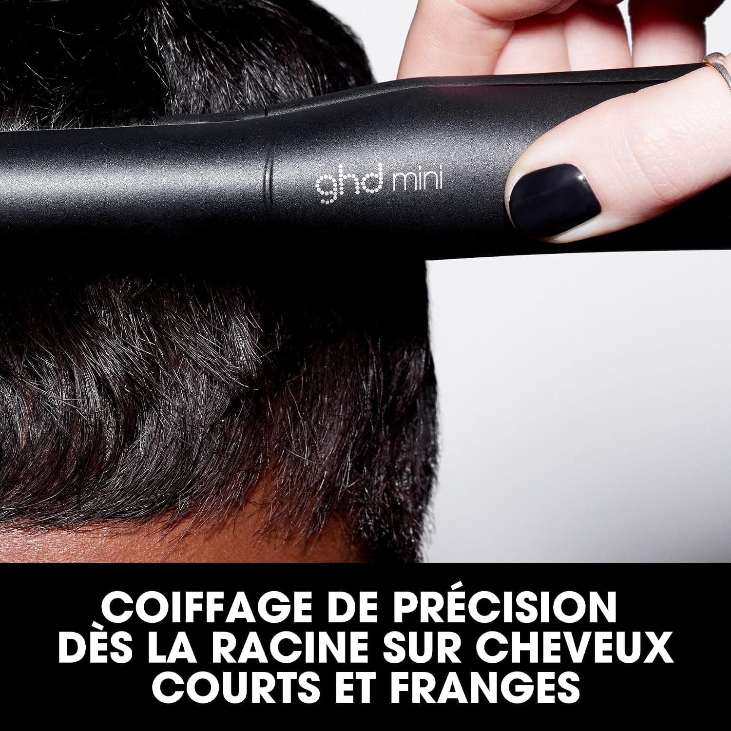 اتو مو GHD مینی با صفحه باریک مشکی اتو مو GHD مینی با صفحه باریک مشکی