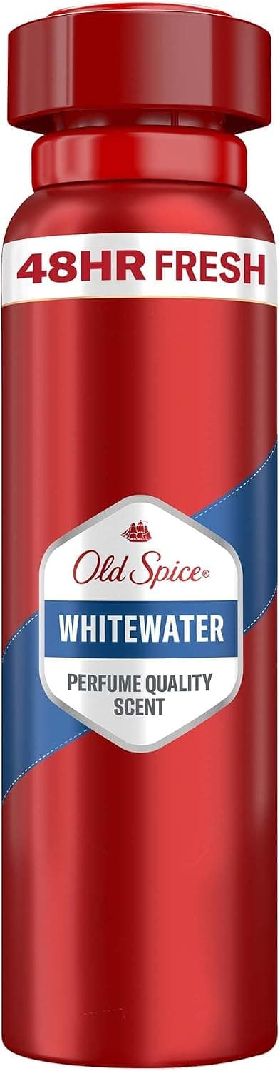اسپری دئودورانت بدن مردانه Old Spice Whitewater 150 ml اسپری دئودورانت بدن مردانه Old Spice Whitewater 150 ml