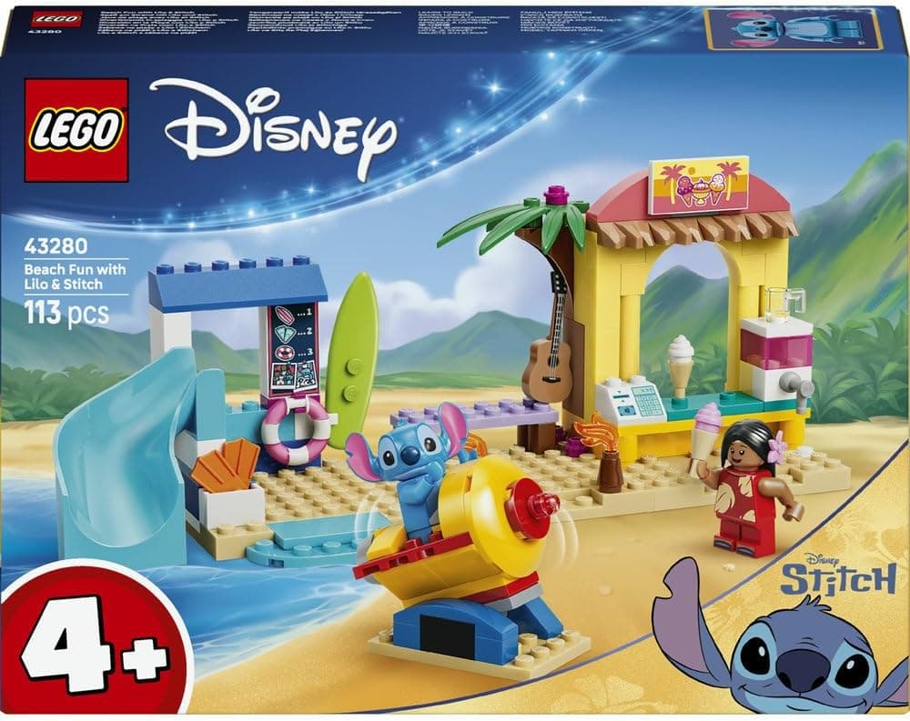 لگو Disney سرگرمی ساحلی با Lilo & Stitch مدل 43280 لگو Disney سرگرمی ساحلی با Lilo & Stitch مدل 43280