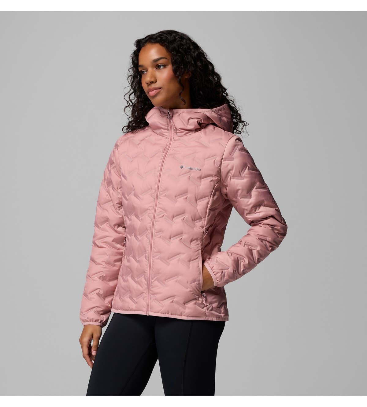 مونت زنانه Columbia کلاهدار با پر غاز Delta Ridge II مونت زنانه Columbia کلاهدار با پر غاز Delta Ridge II