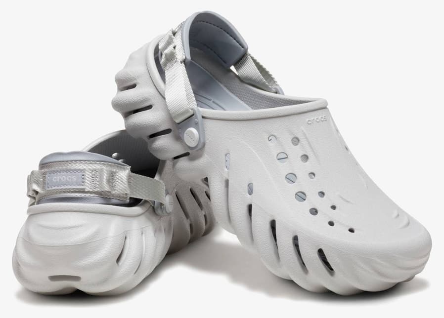 دمپایی یونیسکس Crocs خاکستری مدل Echo دمپایی یونیسکس Crocs خاکستری مدل Echo