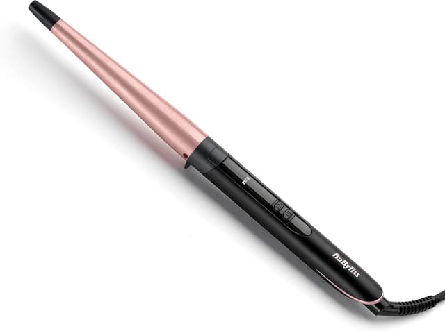 فرکننده مو BaByliss رز کوارتز 210 درجه با بدنه 13mm، پوشش کوارتز-سرامیک، 6 تنظیم دمای دیجیتال، مدل C454E فرکننده مو BaByliss رز کوارتز 210 درجه با بدنه 13mm، پوشش کوارتز-سرامیک، 6 تنظیم دمای دیجیتال، مدل C454E