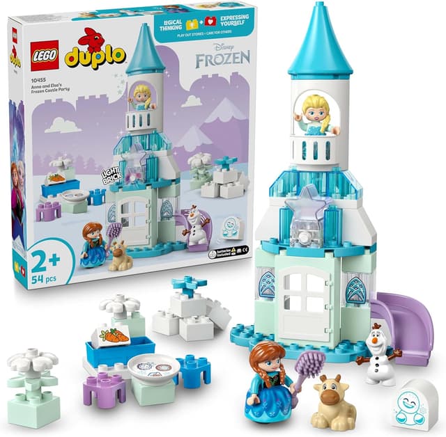 لگو DUPLO Disney قلعه جشن آنا و السا سرزمین یخی مدل 10455 لگو DUPLO Disney قلعه جشن آنا و السا سرزمین یخی مدل 10455