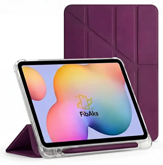 کاور Fibaks تبلت Galaxy Tab A11 Plus و A9 Plus مدل SM-X210 پایهدار جامدادی کاور Fibaks تبلت Galaxy Tab A11 Plus و A9 Plus مدل SM-X210 پایهدار جامدادی