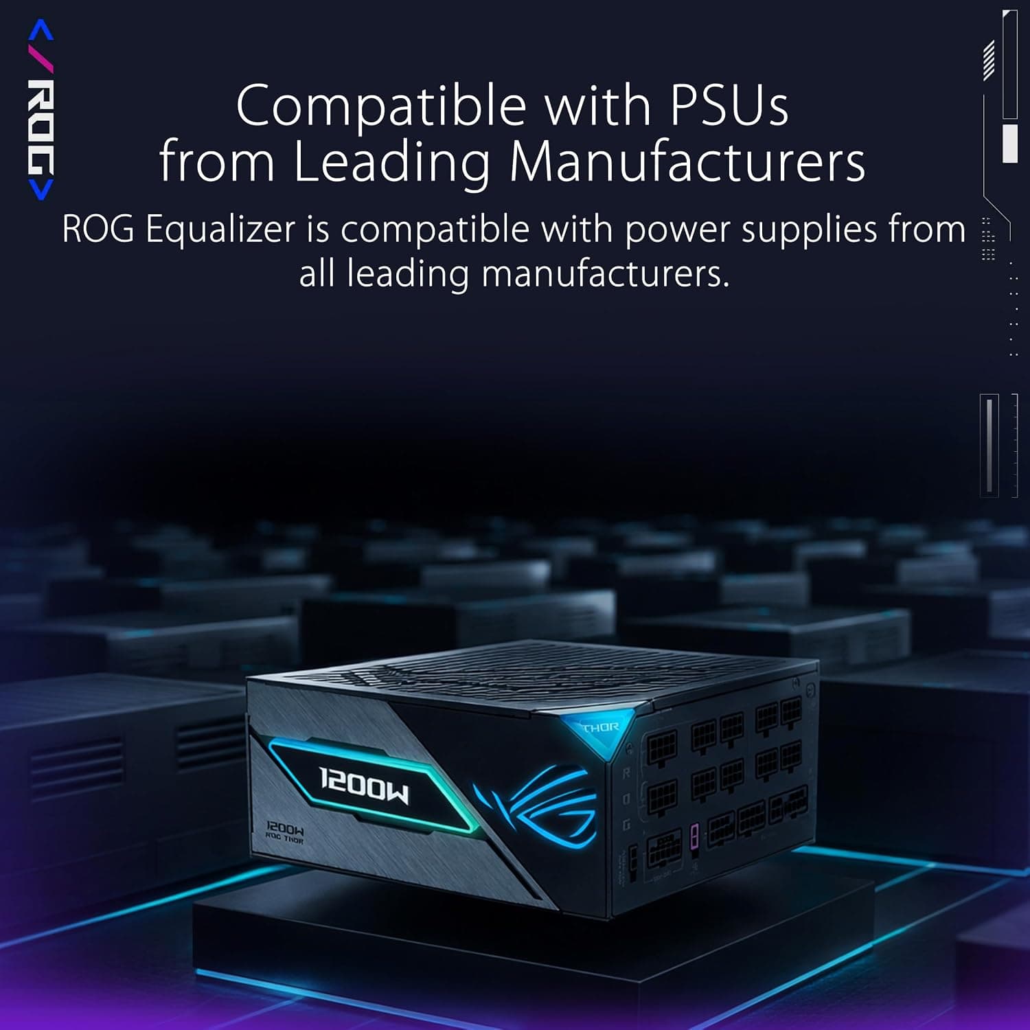 کابل برق PCIe ASUS ROG Equalizer مدل 12V-2x6، سازگار با ATX 3.1 و PCIe 5.1، با 3 سال گارانتی کابل برق PCIe ASUS ROG Equalizer مدل 12V-2x6، سازگار با ATX 3.1 و PCIe 5.1، با 3 سال گارانتی