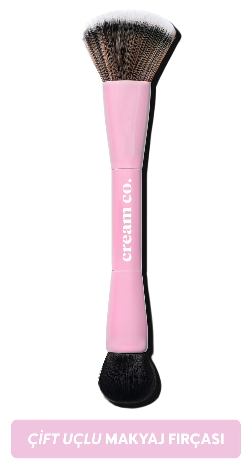 برس آرایش دوطرفه Cream Co. چندمنظوره رژگونه کانتور فاندیشن و کانسیلر برس آرایش دوطرفه Cream Co. چندمنظوره رژگونه کانتور فاندیشن و کانسیلر