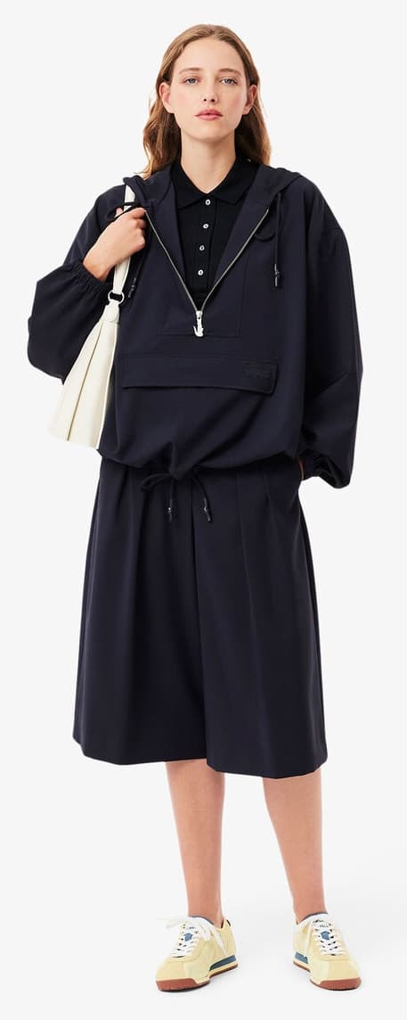 پولوی زنانه Lacoste فیت اسلیم مشکی مدل L.12.D پولوی زنانه Lacoste فیت اسلیم مشکی مدل L.12.D