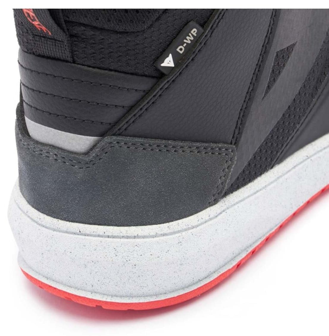 کفش Dainese مشکی سفید قرمز مدل Suburb D-WP کفش Dainese مشکی سفید قرمز مدل Suburb D-WP